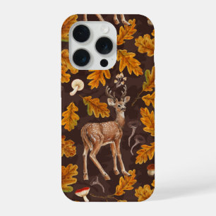 Deer in the autumnal forest 2 iPhone 15 pro case