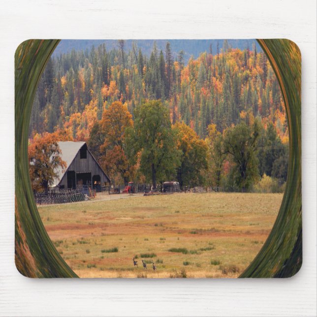 Deer in the  Fall... Mouse Mat (Front)