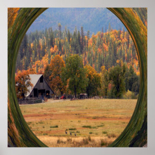 Deer in the Fall.... Poster