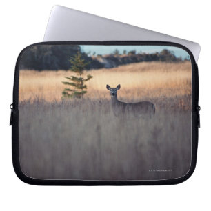 Deer in the Field Laptop Sleeve