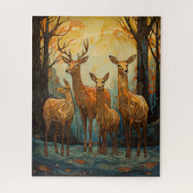 Deer in the Forest