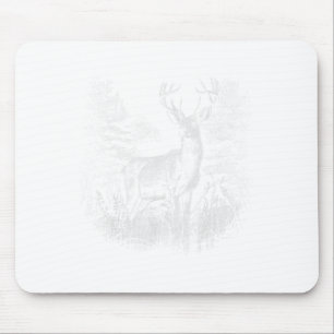Deer In The Forest Nature Animals Deer Lovers _1 Mouse Mat
