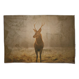 Deer in the forest pillowcase