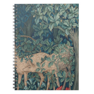 Deer in The Forest, William Morris Notebook