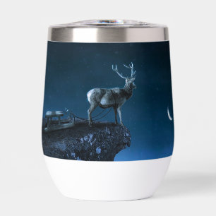 deer in the moonlight