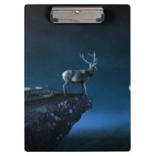 deer in the moonlight clipboard