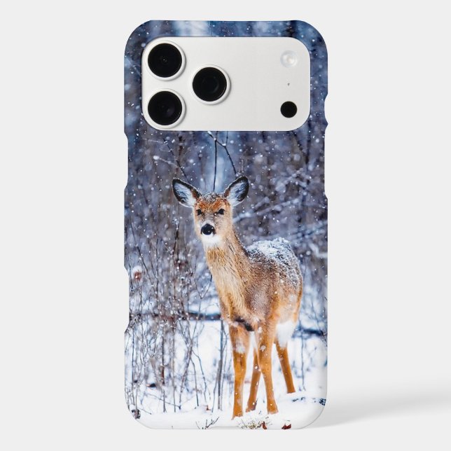 Deer in the Snow (Back)