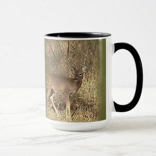 DEER in WOODS COFFEE MUG