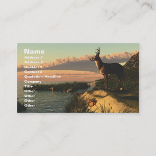 Deer Lake Business Card