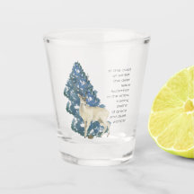 Deer Leave Footprints In The Snow 