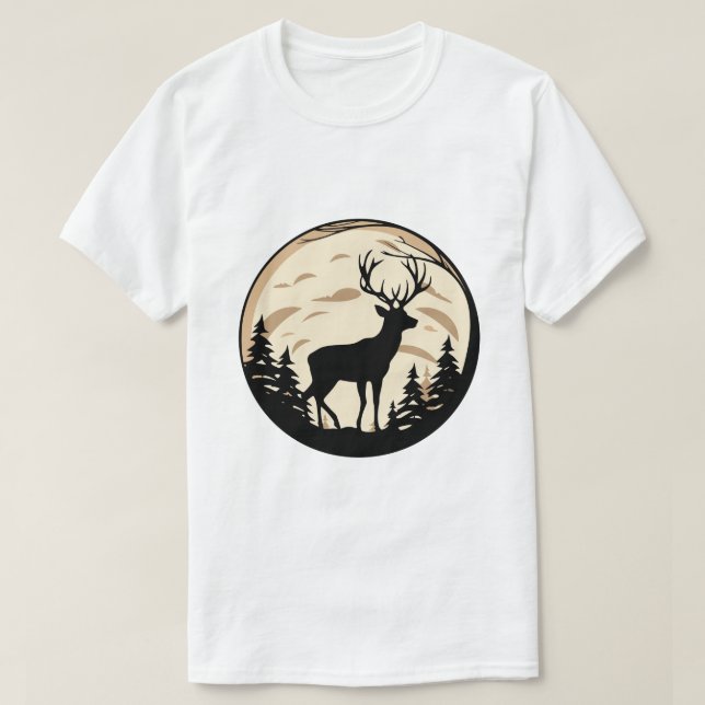 Deer Logo T-Shirt (Design Front)
