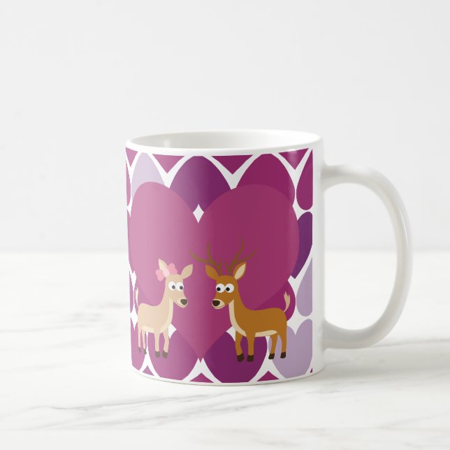 Deer Love Coffee Mug (Right)