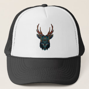 Deer Mandala Trucker Hat