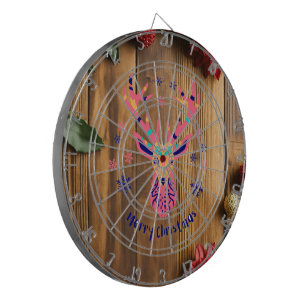 Deer Merry Christmas Dartboard