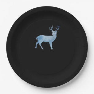 Deer Modern Artistic Design Paper Plate