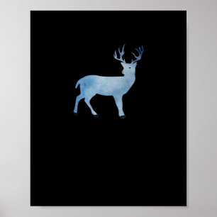 Deer Modern Artistic Design  Poster