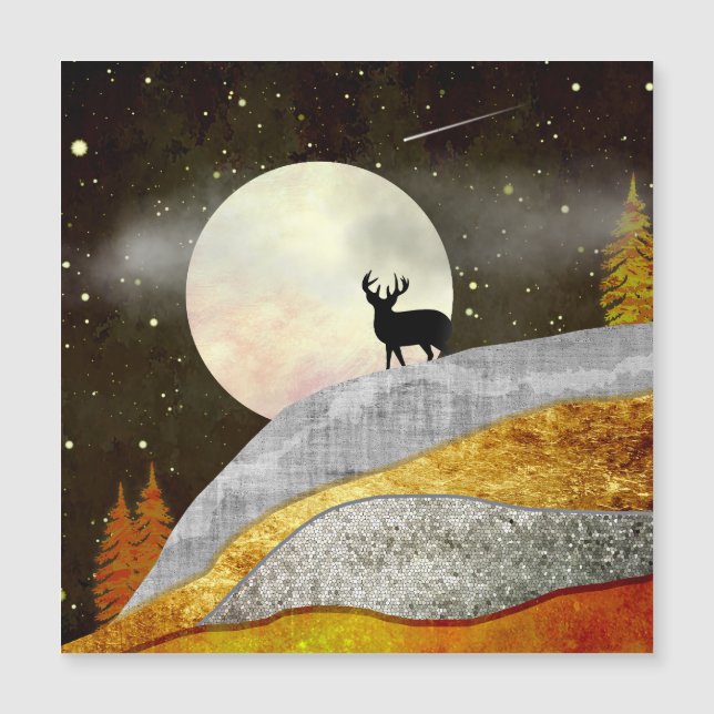 Deer Moon Landscape (Front)