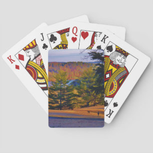 Deer & Mt. Lake Playing Cards