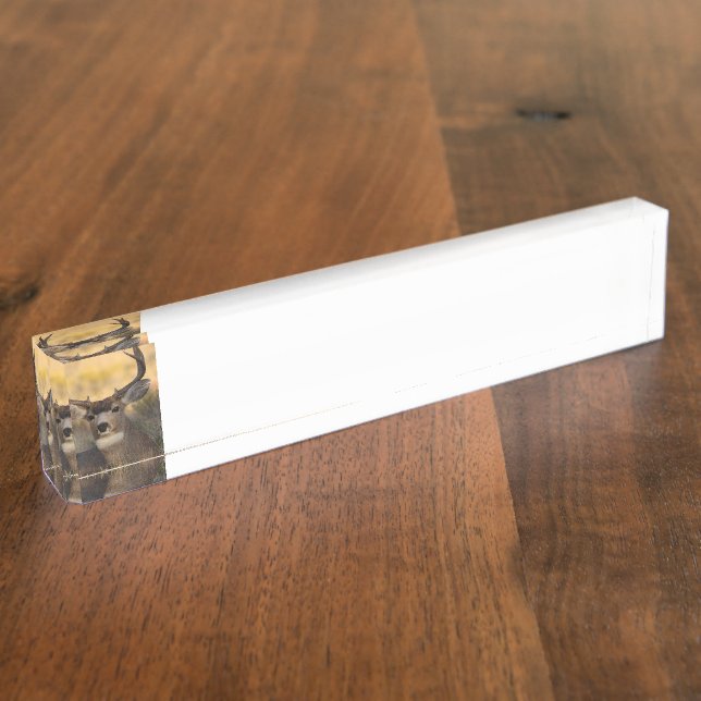 deer nameplate (Side)