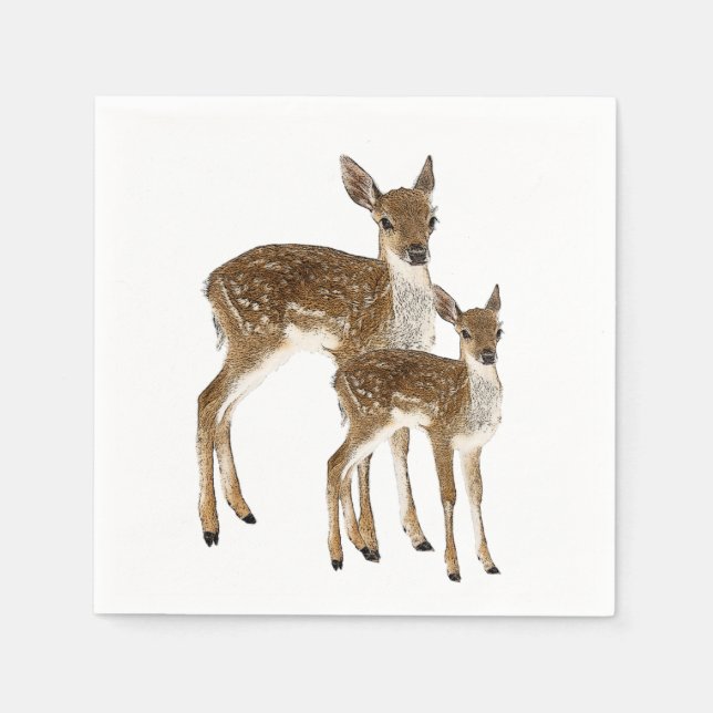 Deer Napkin (Front)