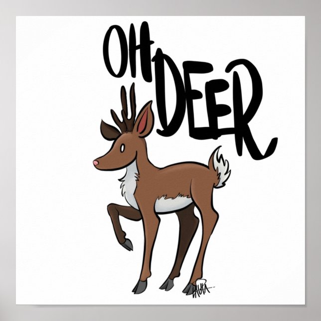 Deer Oh Deer Poster (Front)