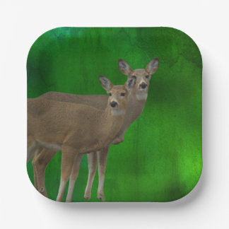 Deer Paper Plates