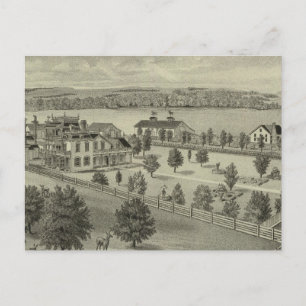 Deer Park Place Farm, Strong City, Kansas Postcard