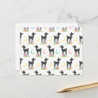 Deer Pattern, Baby Deer, Boho, Flowers, Moon