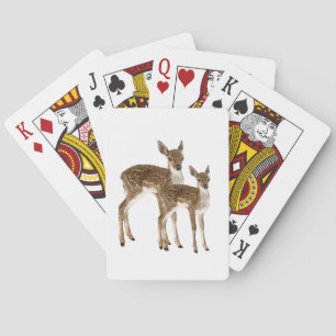 Deer Playing Cards