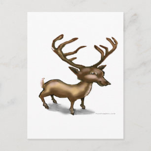 Deer Postcard