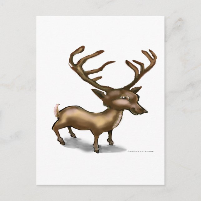Deer Postcard (Front)