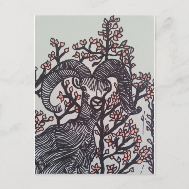 Deer Postcard (Front)