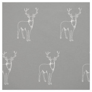 Deer Print Fabric