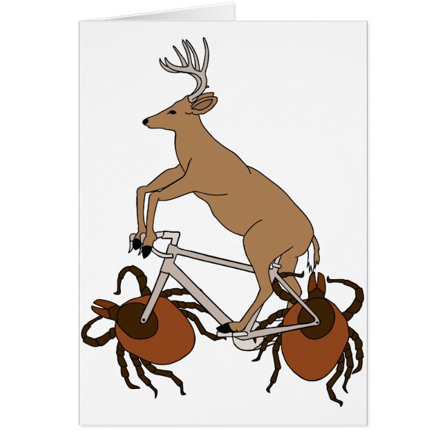 Deer Riding Bike With Deer Tick Wheels (Front)