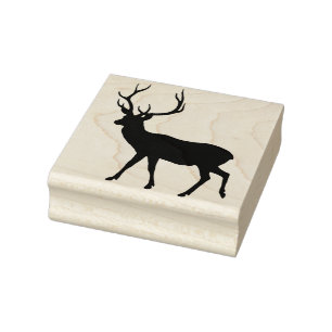 Deer Rubber Stamp