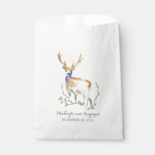 Deer Rustic Wedding Favour Bags