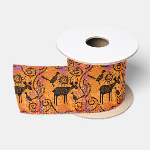DEER SATIN RIBBON