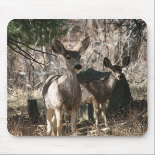 Deer saying hello mouse mat