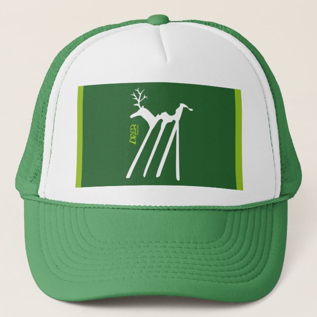 DEER SHADOW PIXELAT BY MASANSER TRUCKER HAT (Front)