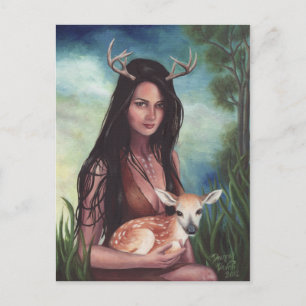 Deer Sidhe - Postcard