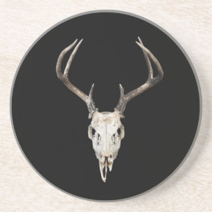 Deer Skull - Buck Antlers - Outfitter - Taxidermy Coaster