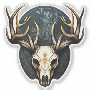 Deer Skull Large Antlers Hunting
