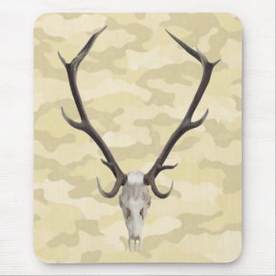 Deer Skull Mouse Pad