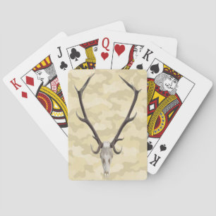 Deer Skull Playing Cards