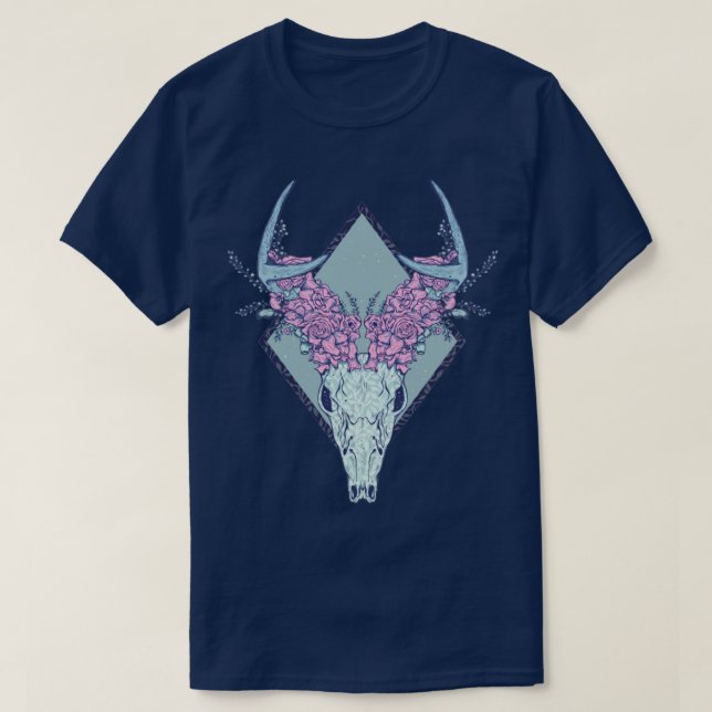 Deer skull T-Shirt (Design Front)