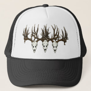 Deer skulls trucker hat