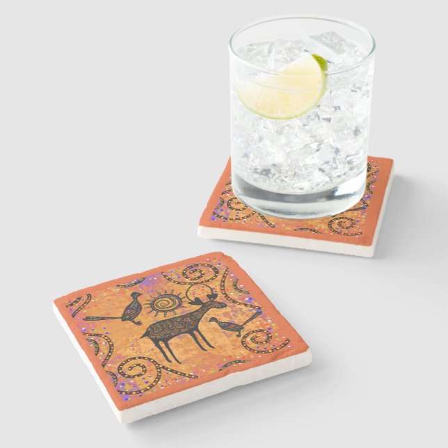 DEER STONE COASTER (Side)