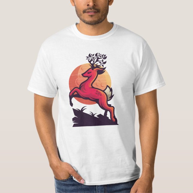 Deer  T-Shirt (Front)