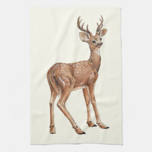 Deer Tea Towel