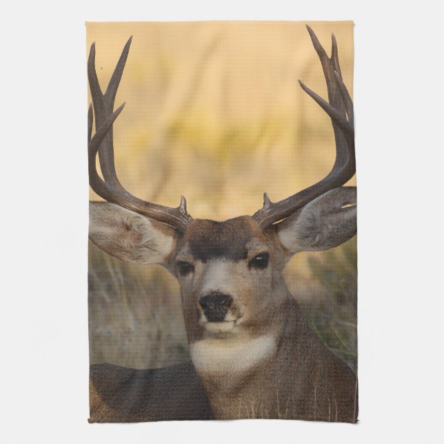 deer tea towel (Vertical)